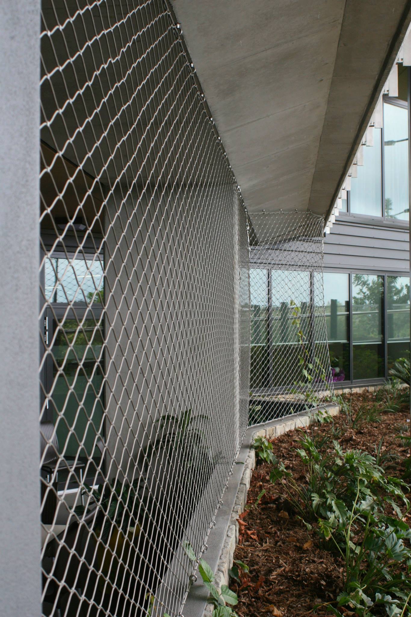 Flexi-Mesh used as fall protection for the car park in Australia